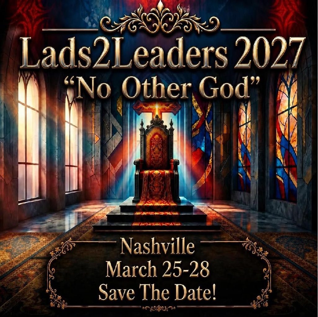 Lads2Leaders 2027 event flyer